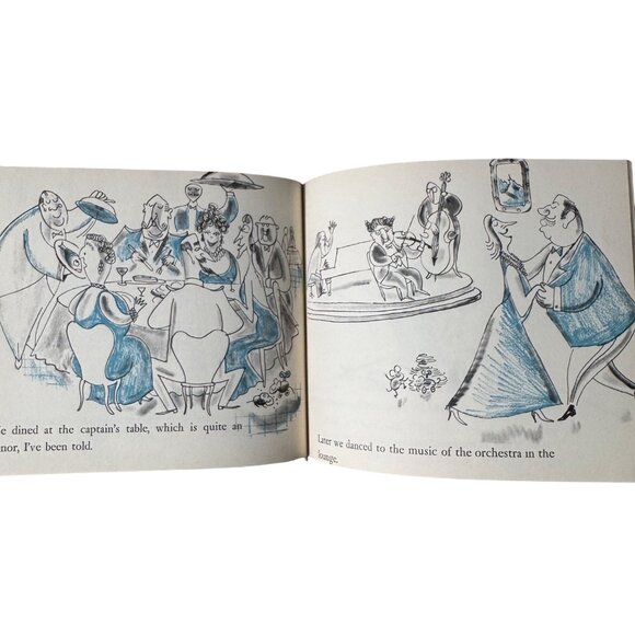 Mouse At Sea By Robert Kraus First Edition Hardcover DJ 1959 Harper Illustrated - Picture 13 of 16